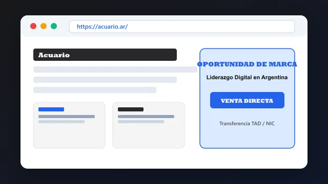 Modelo de aplicación comercial y proyectos digitales para acuario.ar